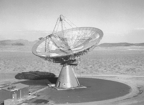L’antenne AZ-EL de la station de Goldstone du Jet Propulsion Laboratory